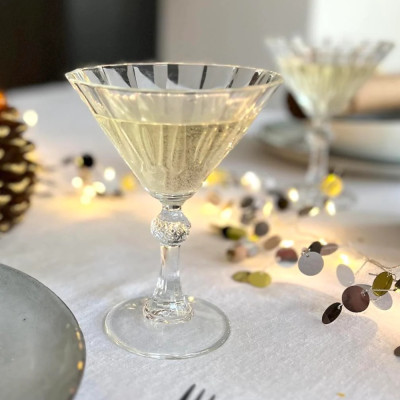 Bộ 6 ly rượu thủy tinh cao cấp America20s Martini 245ml  - Bormioli Rocco - Italy 