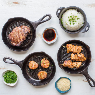 Lodge - Chảo gang nướng - 16.51cm