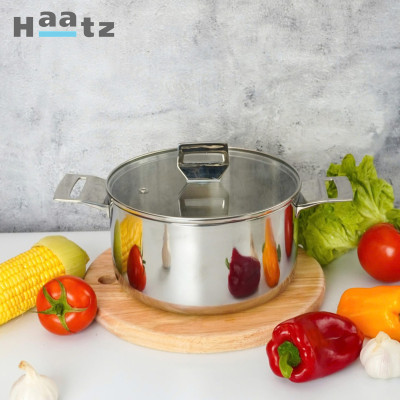 Nồi inox 316 đúc nguyên khối Hàn Quốc size 22cm dung tích 4.5L, bảo hành 5 năm