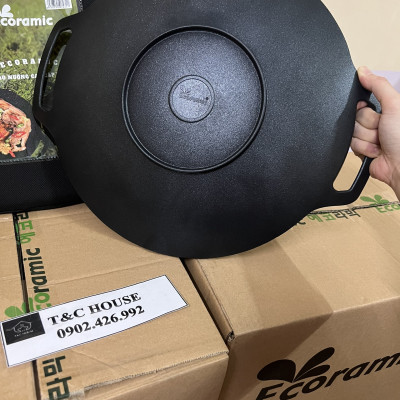 Chảo Đá Nướng Chống Dính 33cm ECORAMIC Chính Hãng