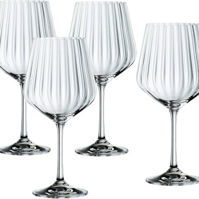 Set ly Nachtmann Tastes Good Gin & Tonic Set/4+4 103143 kèm ống hút Hàng chính hãng