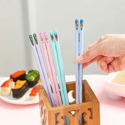 Set 5 Đôi Đũa Ăn Kiểu Nhật Bản – Chống Trượt, Kháng Khuẩn, Chịu Nhiệt – Nhiều Màu Cao Cấp - HÀNG CHÍNH HÃNG MINIIN