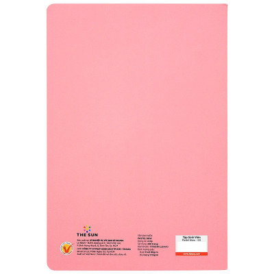 Tập Sinh Viên Pastelbow - 4 Ô Ly - 200 Trang 80gsm - The Sun 03 (Mẫu Bìa Giao Ngẫu Nhiên)