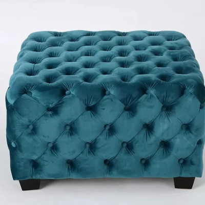 Ghế sofa đôn vuông vải nhung Tundo HFC-GDV04-0.73 cao cấp