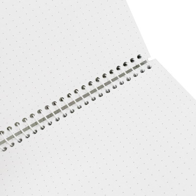 Sổ Lò Xo Teen Không Kẻ Có Chấm 80gsm - Cute Small - The Sun 03 - Màu Hồng