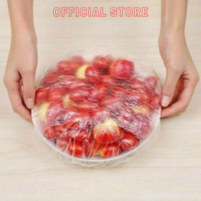 Màng bọc thực phẩm set 100 chiếc co giãn siêu dai có chun hình túi gấu - Chính hãng DODODIOS