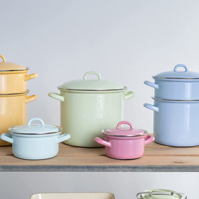 Nồi Riess Classic 0278-006 16cm 1L Pastel Yellow hàng chính hãng