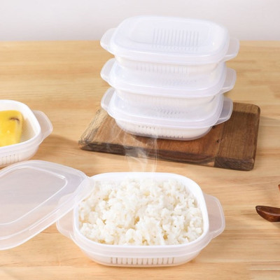 Hộp cơm dùng trong lò vi sóng Nakaya Plump Pack A 340ml - Hàng nội địa Nhật Bản |#Made in Japan|