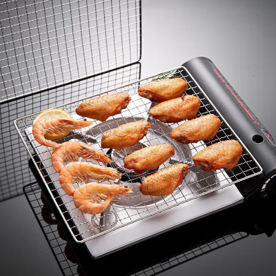 Bộ lưới nướng BBQ, tiện lợi nhỏ gọn bền đẹp, thích hợp bữa tiệc thịt nướng dã ngoại, nướng trong nhà