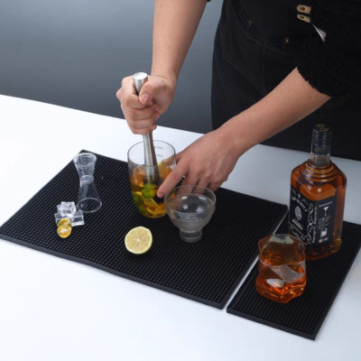 Thảm lót cao su quầy bar pha chế siêu dày 30x45cm