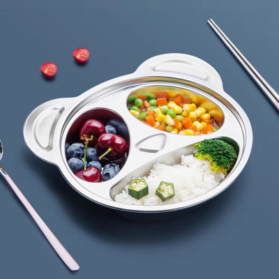 KHAY ĂN DẶM INOX 304 – NHIỀU HÌNH DỄ THƯƠNG CHO BÉ YÊU