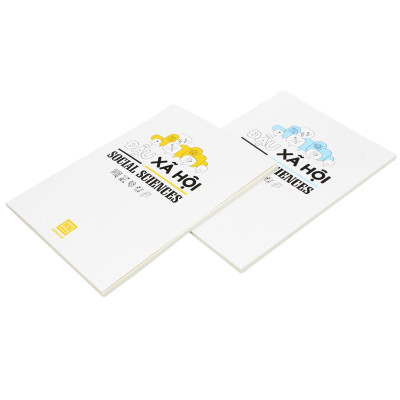 Tập Gáy Ghim Study Đậu Xã Hội - Môn Văn, Sử, Địa - Kẻ Ngang - 120 Trang 70gsm - Hồng Hà 1470 (Mẫu Bìa Giao Ngẫu Nhiên)