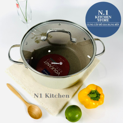 Nồi chống dính Korkmaz Granita- Thổ Nhỹ Kì - Hàng Chính Hãng 