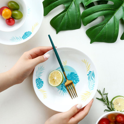 Tô thủy tinh Luminarc Diwali Hiwaii 18cm đựng thức ăn, kháng vỡ, cường lực - 1 tô - V4913