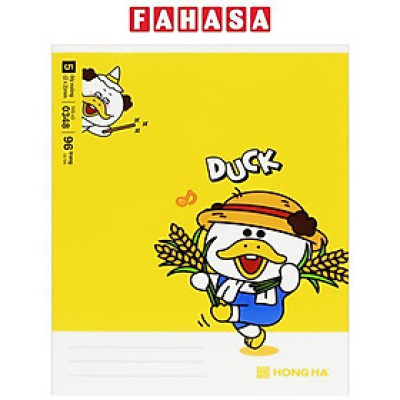 Tập Class Arkduck - 5 Ô Ly Vuông - 96 Trang 70gsm - Hồng Hà 0348 (Mẫu Bìa Giao Ngẫu Nhiên)