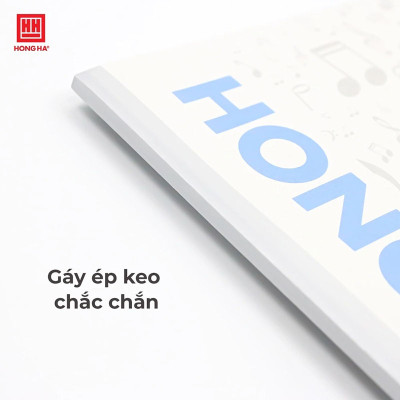 Vở kẻ ngang Hồng Hà 80 trang - Gáy vuông ép keo - GenZ 1099 định lượng 58 gm2 (Giấy mỏng) độ sáng 90-92 ISO Khổ vở 180 x 252 mm (Giao bìa ngẫu nhiên)