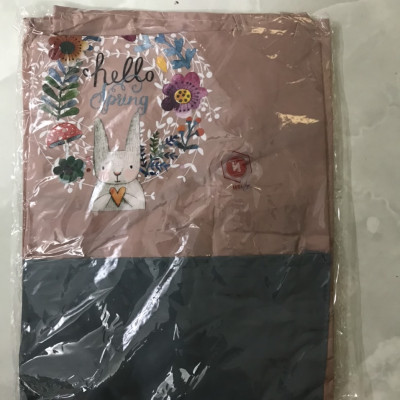 Tạp Dề Nấu Ăn,  Không Thấm Nước, Có Chỗ Lau Tay Và Túi Đựng Điện Thoại Tiện Lợi, Hoạ Tiết Cute