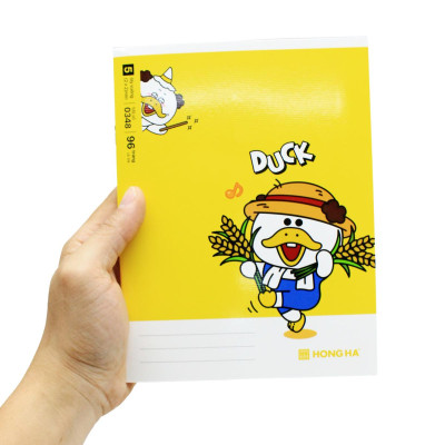 Tập Class Arkduck - 5 Ô Ly Vuông - 96 Trang 70gsm - Hồng Hà 0348 (Mẫu Bìa Giao Ngẫu Nhiên)