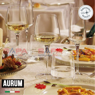 Bộ 6 ly rượu  thủy  tinh Aurum 350ml - Bormioli Rocco - Italy