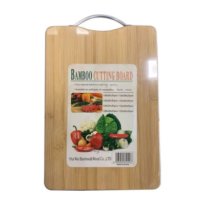 Thớt Gỗ Tre BAMBOO Cao Cấp Kháng Khuẩn, Chống Nấm Mốc - An Toàn Cho Gia Đình - HÀNG CHÍNH HÃNG MINIIN