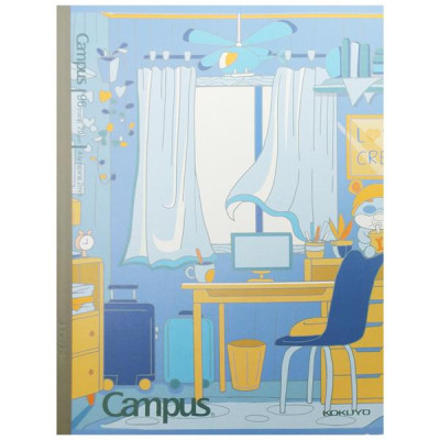 Tập Studying Room A5 - 4 Ly Ngang - 200 Trang 70gsm - Campus NB-A5LY96SR (Mẫu Màu Giao Ngẫu Nhiên)