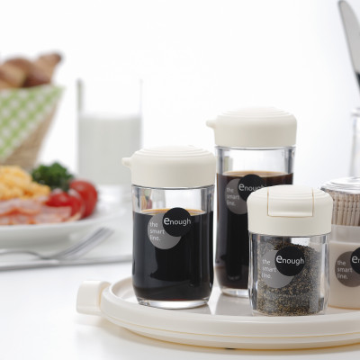 Combo 02 chai đựng gia vị muối, tiêu, ớt 68ml hàng nội địa Nhật Bản