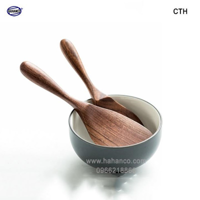 Muôi xới cơm đa năng bằng gỗ Óc Chó (Nhập khẩu Mỹ) - Muôi đa năng - chiên xào các loại, chịu nhiệt độ cao