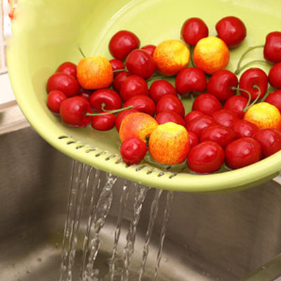 Bộ 01 chậu & 01 rổ Oval Sanada Seiki 5.3L - Hàng nội địa Nhật Bản | Made in Japan