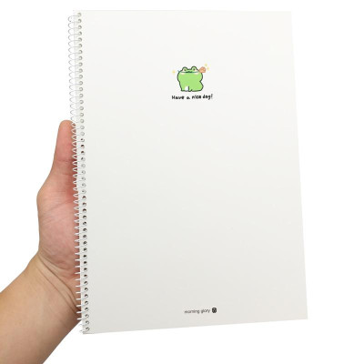 Sổ Lò Xo Chú Ếch Kẻ Ngang - Morning Glory 10230-88600 - Have A Nice Day