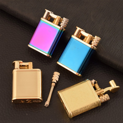 Vỏ Hột Quẹt Bật Lửa Xăng Bấc Đá Kiêm Diêm Xăng Đẹp Độc Lạ Tiện Dụng Chief CF229 - Nhiều Màu