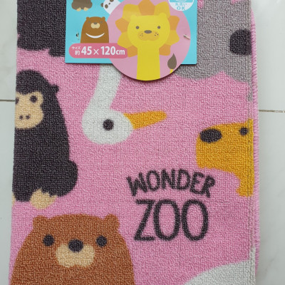 BỘ 02 THẢM BẾP CHÙI CHÂN DÀI CAO CẤP- CONDOR- CÓ 2 MÀU XANH HỌA TIẾT VÀ HỒNG HỌA TIẾT