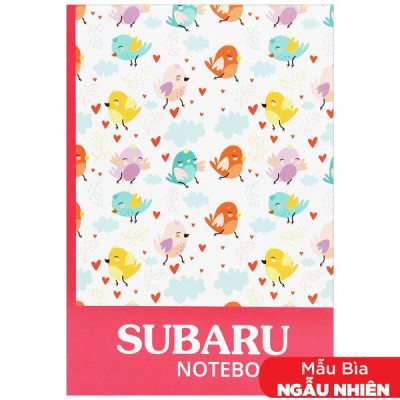 Tập Sinh Viên Subaru B5 - 4 Ly Ngang - 200 Trang 60gsm - Vĩnh Thịnh B009-V1 (Mẫu Bìa Giao Ngẫu Nhiên)