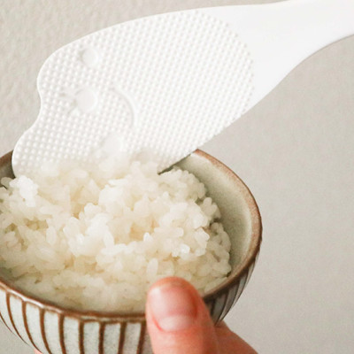 Set 02 chiếc muôi xới cơm OYAKO hình mặt cười, sản xuất tại Kokubo-nội địa Nhật Bản