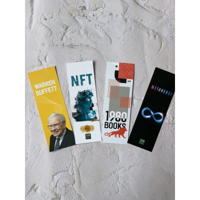 Bookmark kẹp sách giấy cứng