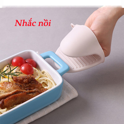 Bộ 3 Dụng Cụ Gắp Đồ Nóng Thông Minh Tiện Lợi cho Nhà Bếp Gắp Thức Ăn Nóng Kẹp Đĩa