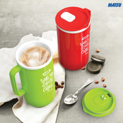 Ca Tròn Matsu DUY TÂN 500ml - No.1233 - Kích Thước 9,6 x 12,4 x 12,4 cm | TriTin