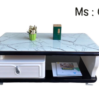 Bàn trà mặt đá nhập khẩu Juno Sofa kích thước 1m2 x 60 x 45 cm