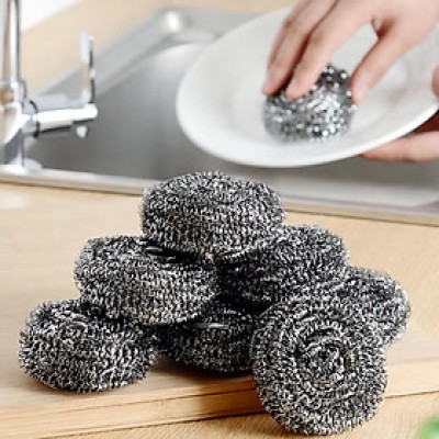 Set 08 miếng cọ xoong nồi thép Okazaki 10g - Hàng Nội Địa Nhật Bản