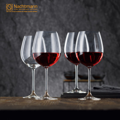 Bộ 4 ly rượu vang đỏ Nachtmann Vivendi - Hàng chính hãng Đức