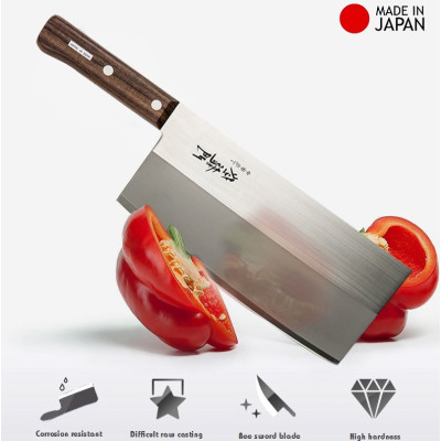 Dao thái bản rộng chính hãng Sumikama Cutlery Fujijiro hàng nội địa Nhật Bản (Made in Japan)