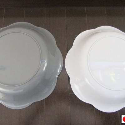 Tô nhựa Nakaya Monotone Plate size Ø278mm (Giao màu ngẫu nhiên) - Hàng nội địa Nhật Bản nhập khẩu chính hãng