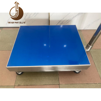 Cân Điện Tử Chống Nước JWS - Mặt Bàn Cân Inox 500x600MM