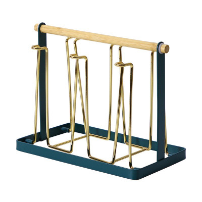 KHAY UP CỐC UP LY KIM LOẠI TAY XÁCH GỖ MẪU MỚI_AVN40 GIAO NGẪU NHIÊN