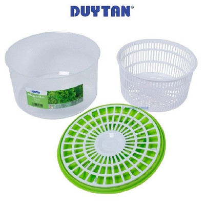 Bộ Quay Rau Lớn Matsu DUY TÂN No.807 | Ø 26,2 x 20 cm | Bộ Quay Ly Tâm - Ráo Nước Nhanh | TriTin