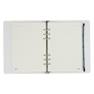 Sổ còng sắt kẻ ngang nét đứt KLONG A5 100 tờ 100/76; MS: 517