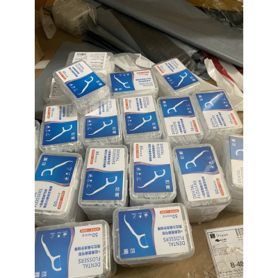 COMBO 2 Hộp 50 Tăm Chỉ Nha Khoa Tăm Nhựa Nha Khoa Tiện Dụng Làm Sạch Răng Set Tiệt Trùng (Hàng Cao Cấp) Cây Vệ Sinh Kẽ Răng Chân Nướu Chuyên Dụng Chiếc Xỉa Răng Chăm Sóc Răng Miệng