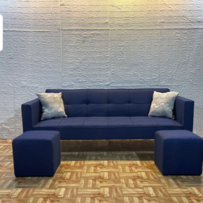 Bộ sofa bed không tay 1m7 tiện lợi Juno Sofa chung cư, căn hộ giá rẻ