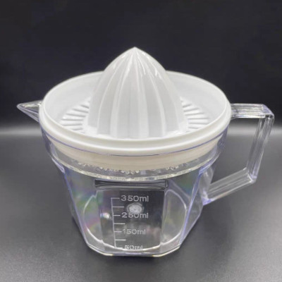 Dụng cụ vắt cam trong suốt  Vắt cam kèm ca đong định mức (6905)