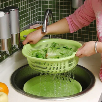 Bộ 01 chậu & 01 rổ Oval Sanada Seiki 5.3L - Hàng nội địa Nhật Bản | Made in Japan