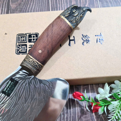 DAO BẾP - DAO THÁI CẮT HOA VĂN KHÂU ĐỒNG MÃ  A4 DT159 NT topcomshop vn